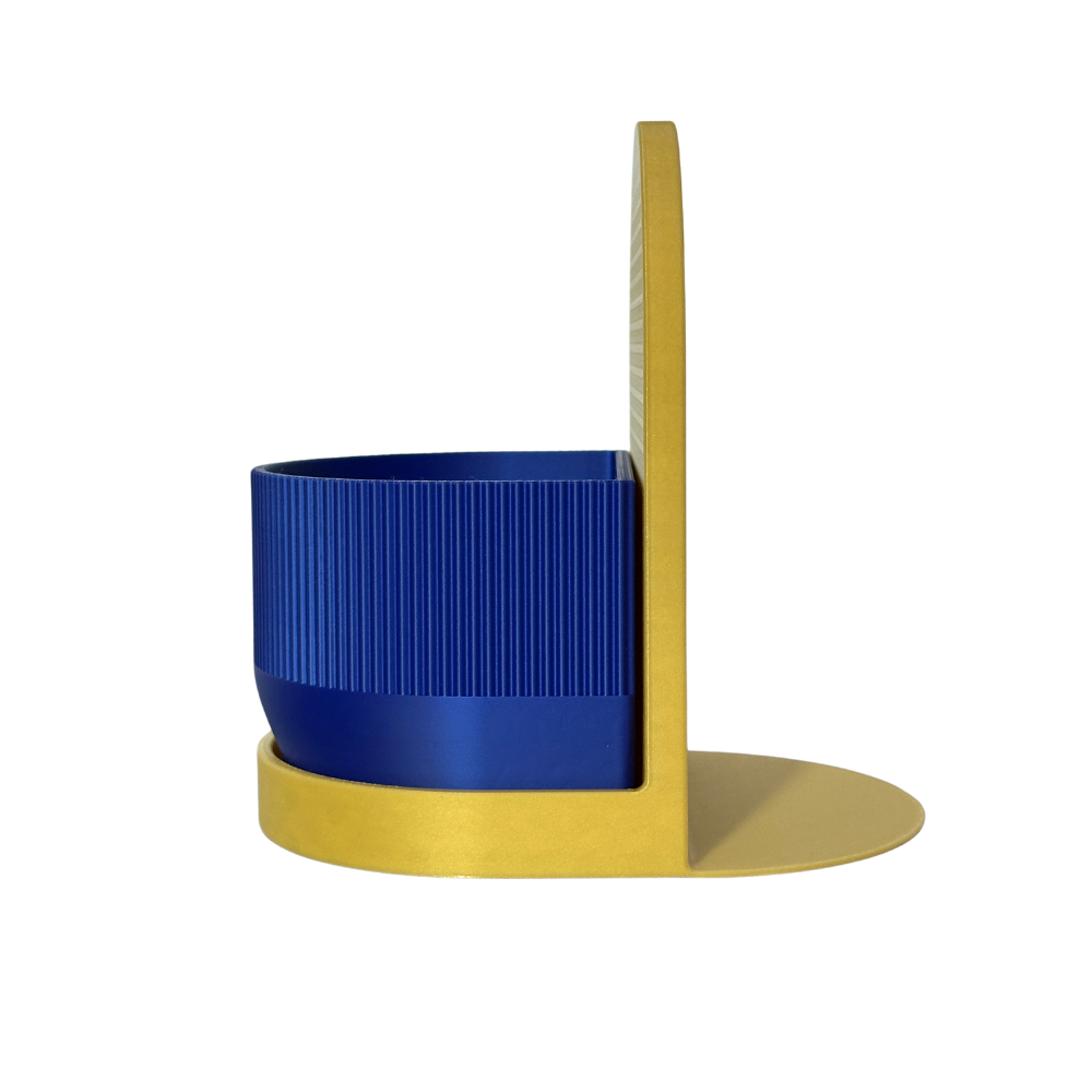 Matera Decorativa NOOK – Amarillo y Azul