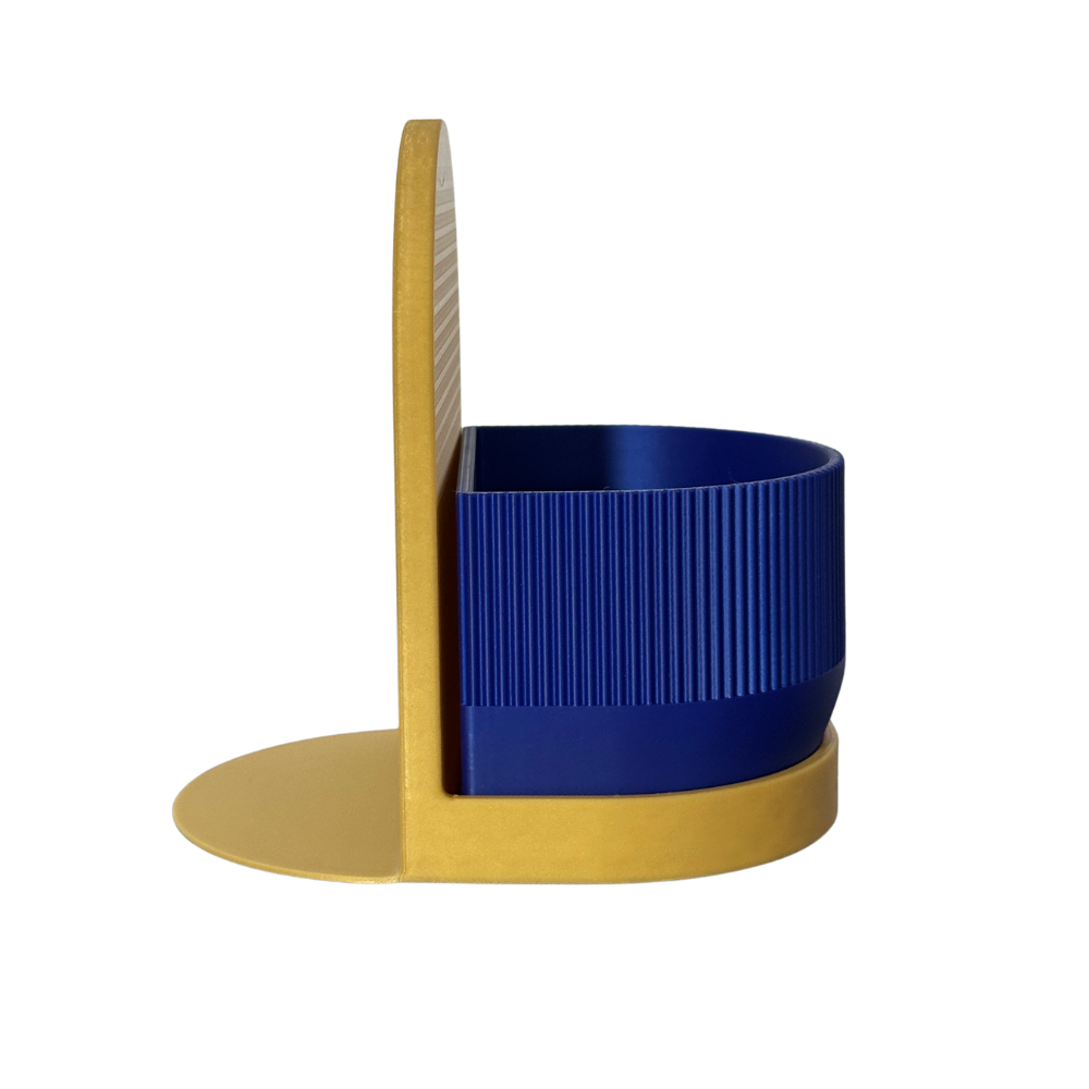 Matera Decorativa NOOK – Amarillo y Azul