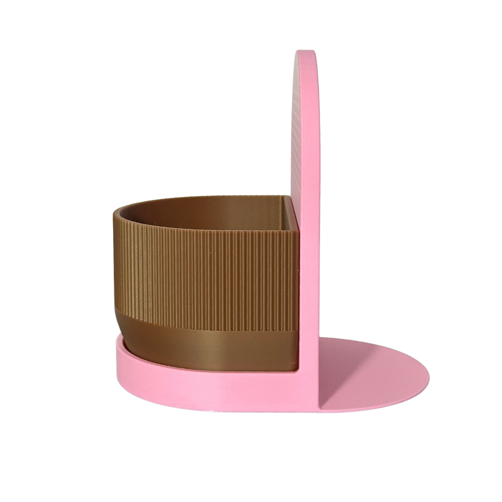 Matera Decorativa NOOK – Rosado y Café