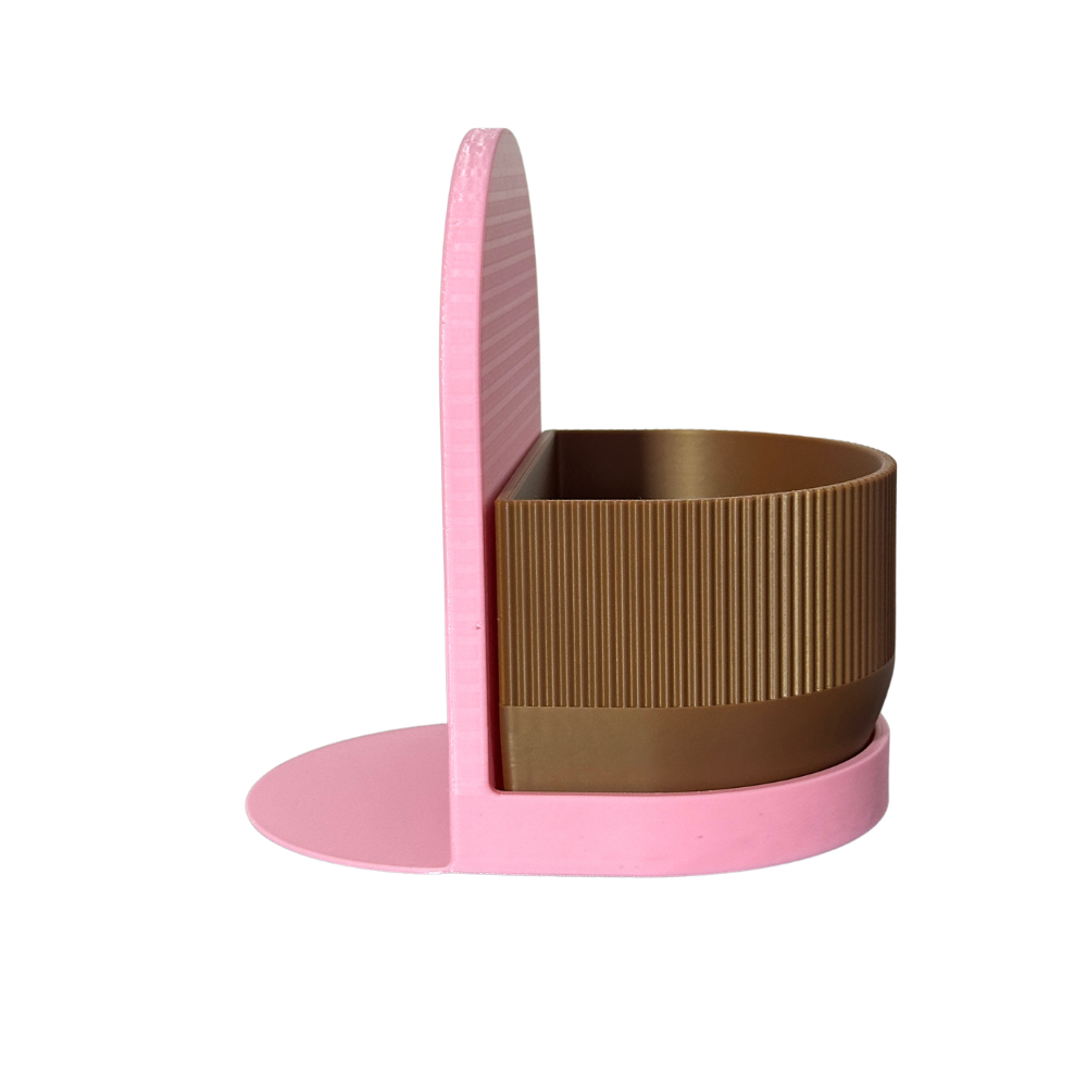 Matera Decorativa NOOK – Rosado y Café