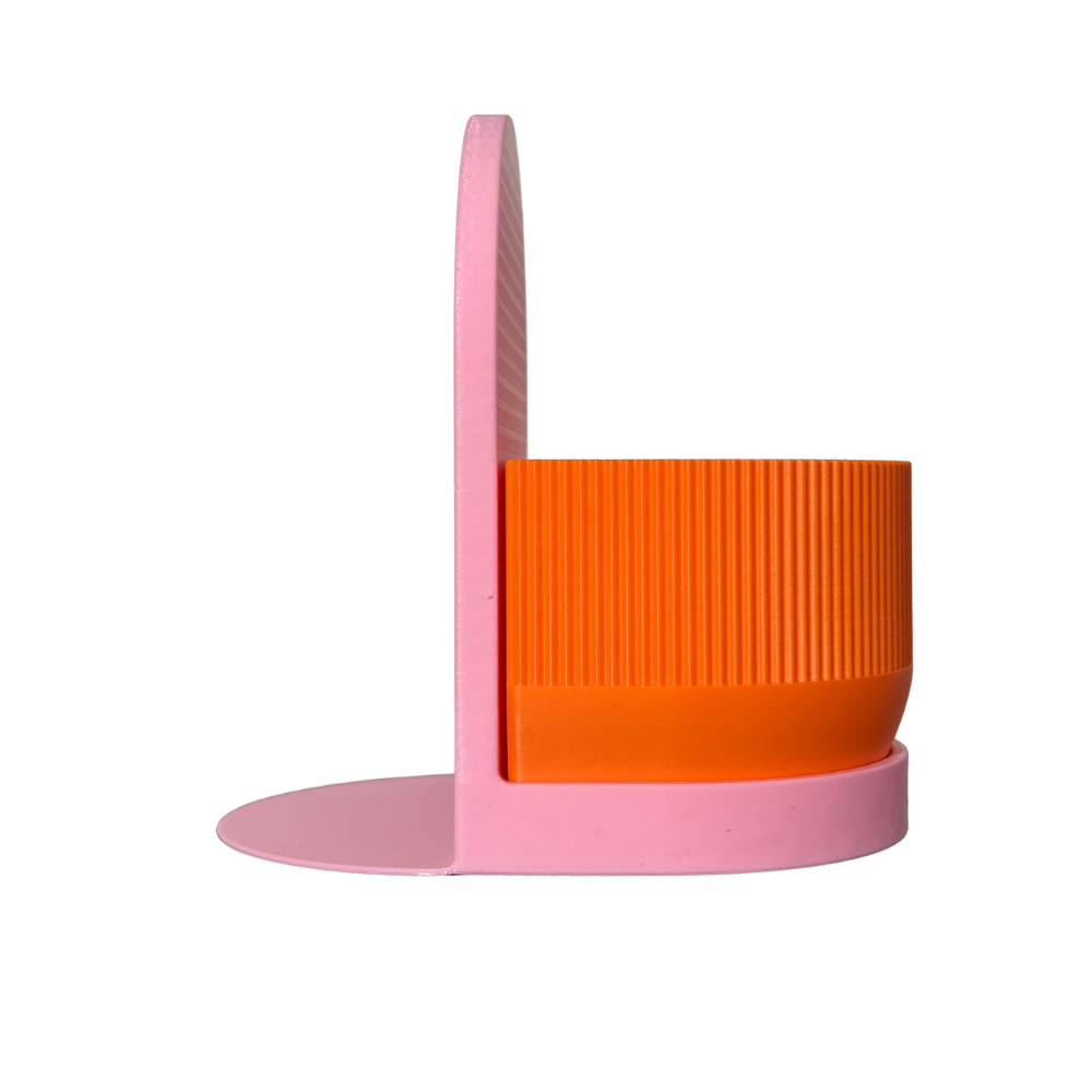 Matera Decorativa NOOK – Rosado y Naranja
