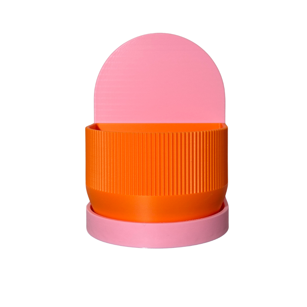 Matera Decorativa NOOK – Rosado y Naranja