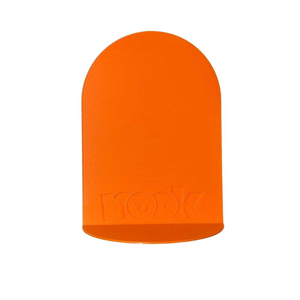 Matera Decorativa NOOK – Naranja y Café