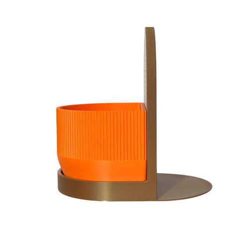 Matera Decorativa NOOK – Café y Naranja