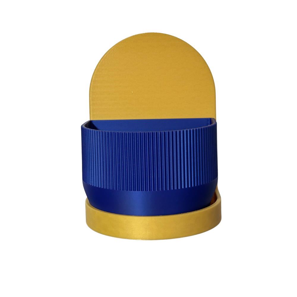 Matera Decorativa NOOK – Amarillo y Azul